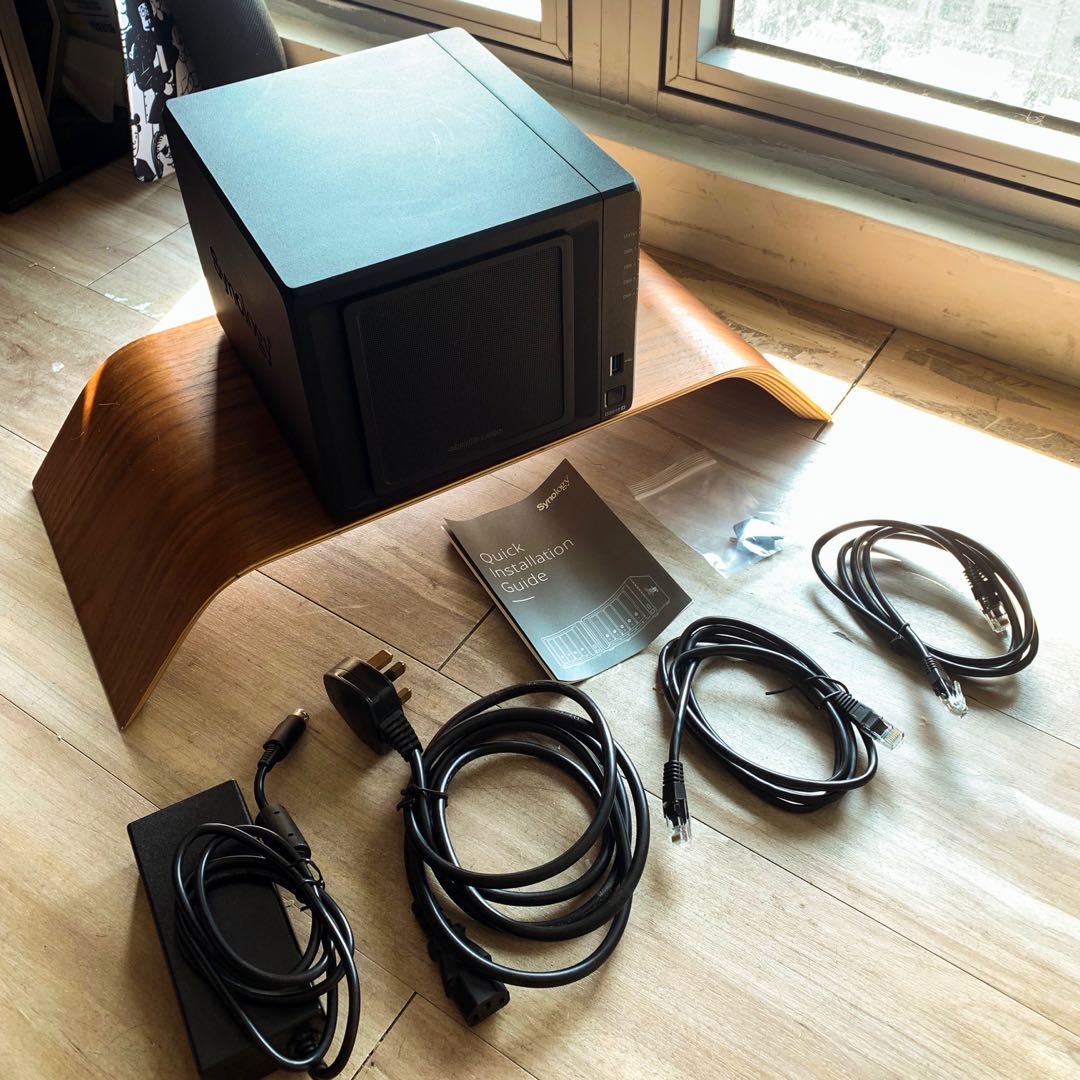 Synology Diskstation DS 918+ 4-bay NAS DS918+, 電腦＆科技, 電腦周邊及配件, 硬碟及儲存器 ...