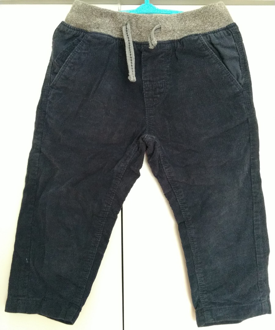 Target Boys Navy Blue Corduroy Pants 
