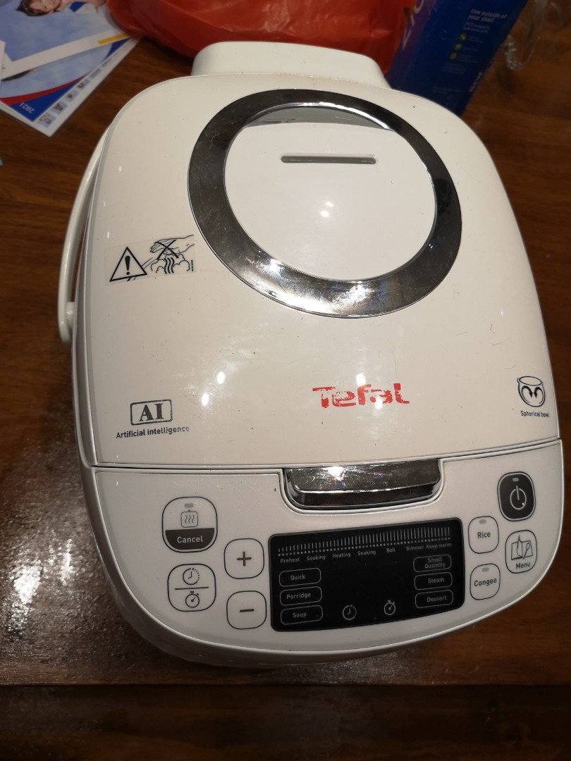 Tefal AI rice cooker, TV & Home Appliances, Kitchen Appliances, Cookers