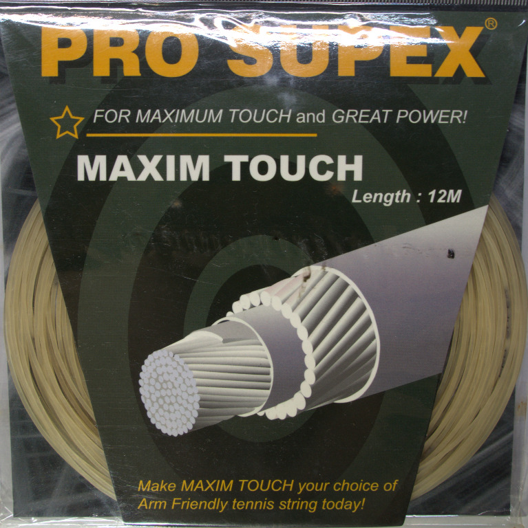 Pro Supex Maxim Touch II Multifilament Tennis String Reel 200m