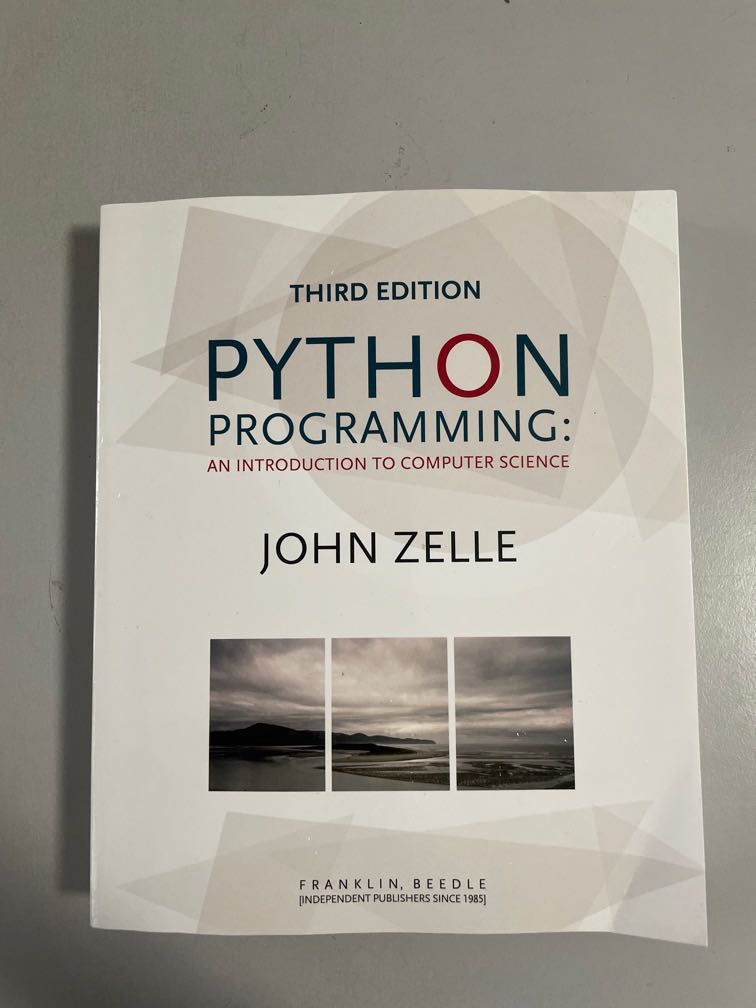Third Edition Python Programming: An Introduction to Computer Science ...