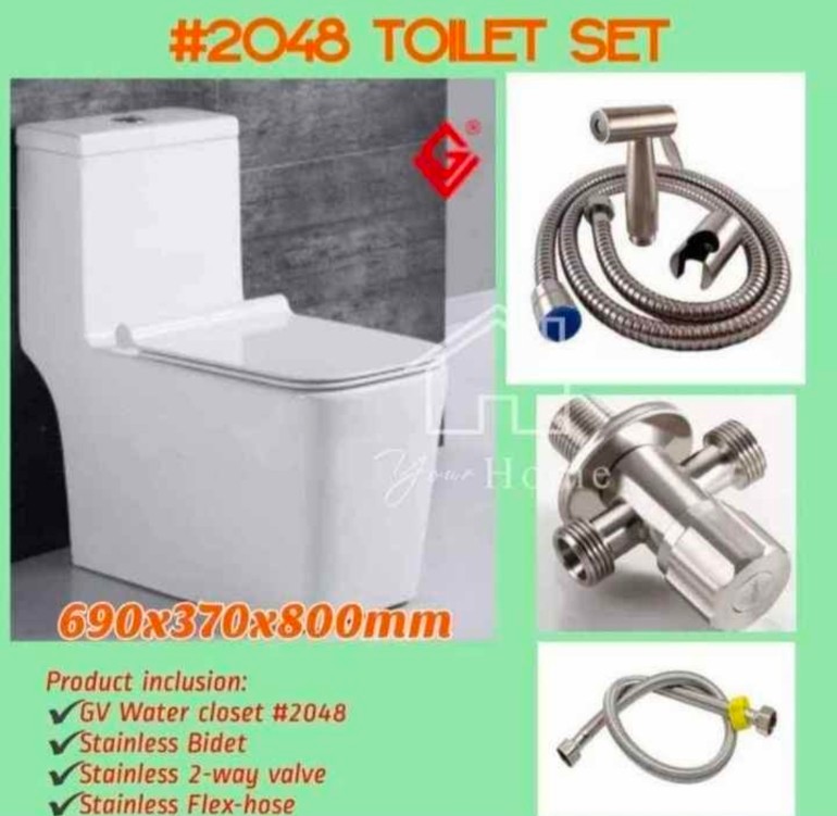 Toilet bowl for sale,GV BRAND, Furniture & Home Living, Bathroom