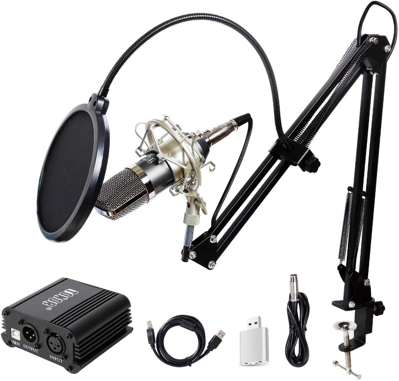 Tonor mic, Audio, Microphones on Carousell
