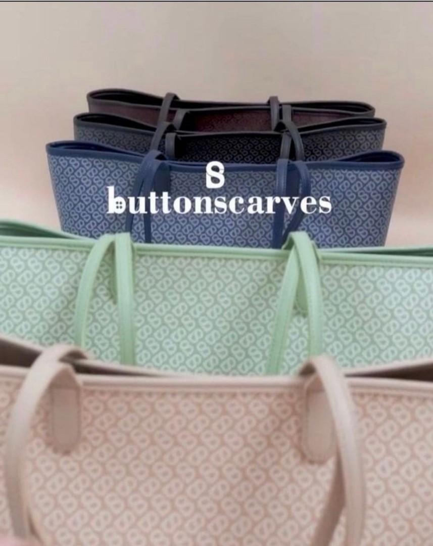 Tote bag canvas buttonscarves