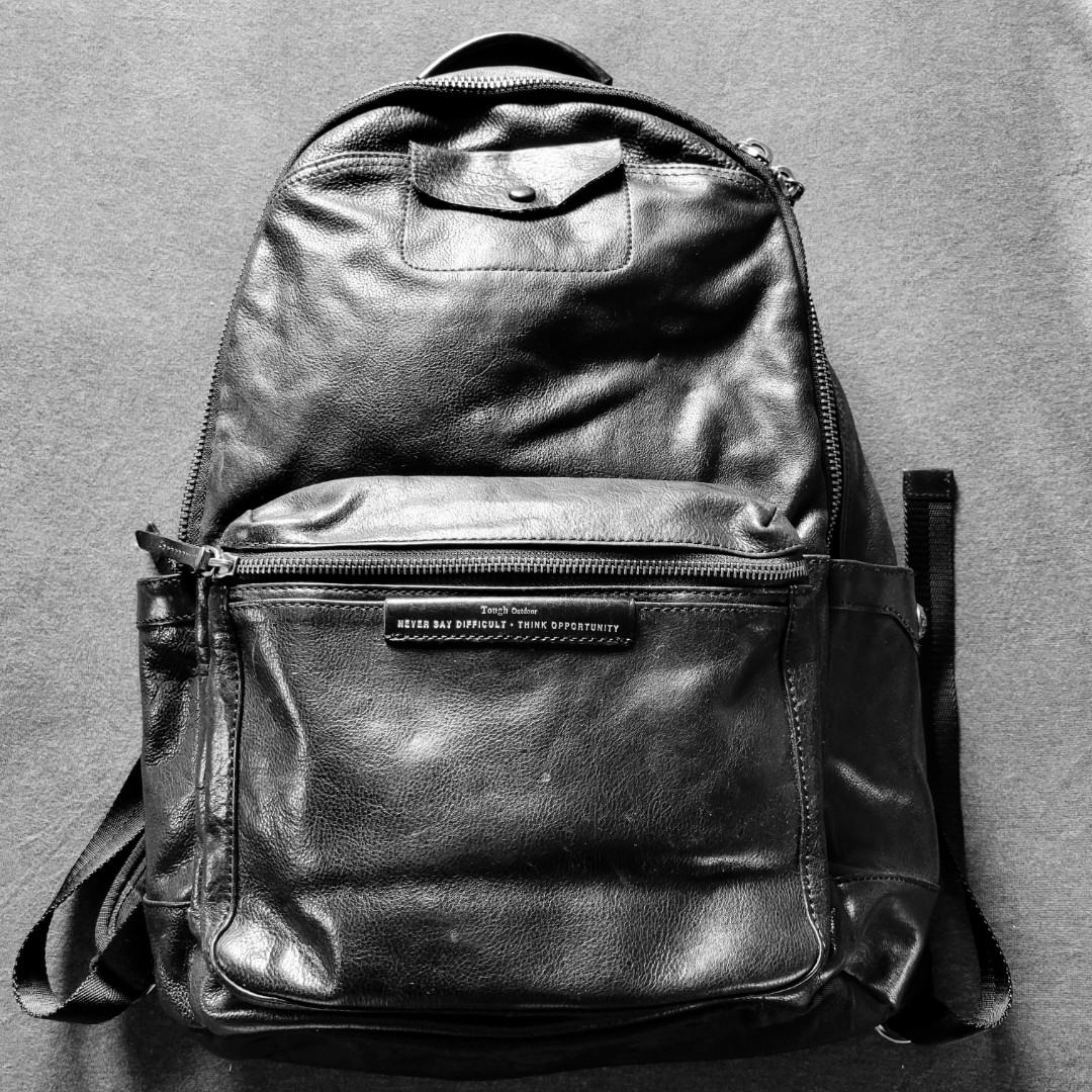 バッグ TOUGH jeansmith gimmick backpack black TOUGH jeansmith gimmick backpack black なっつん 00s tough