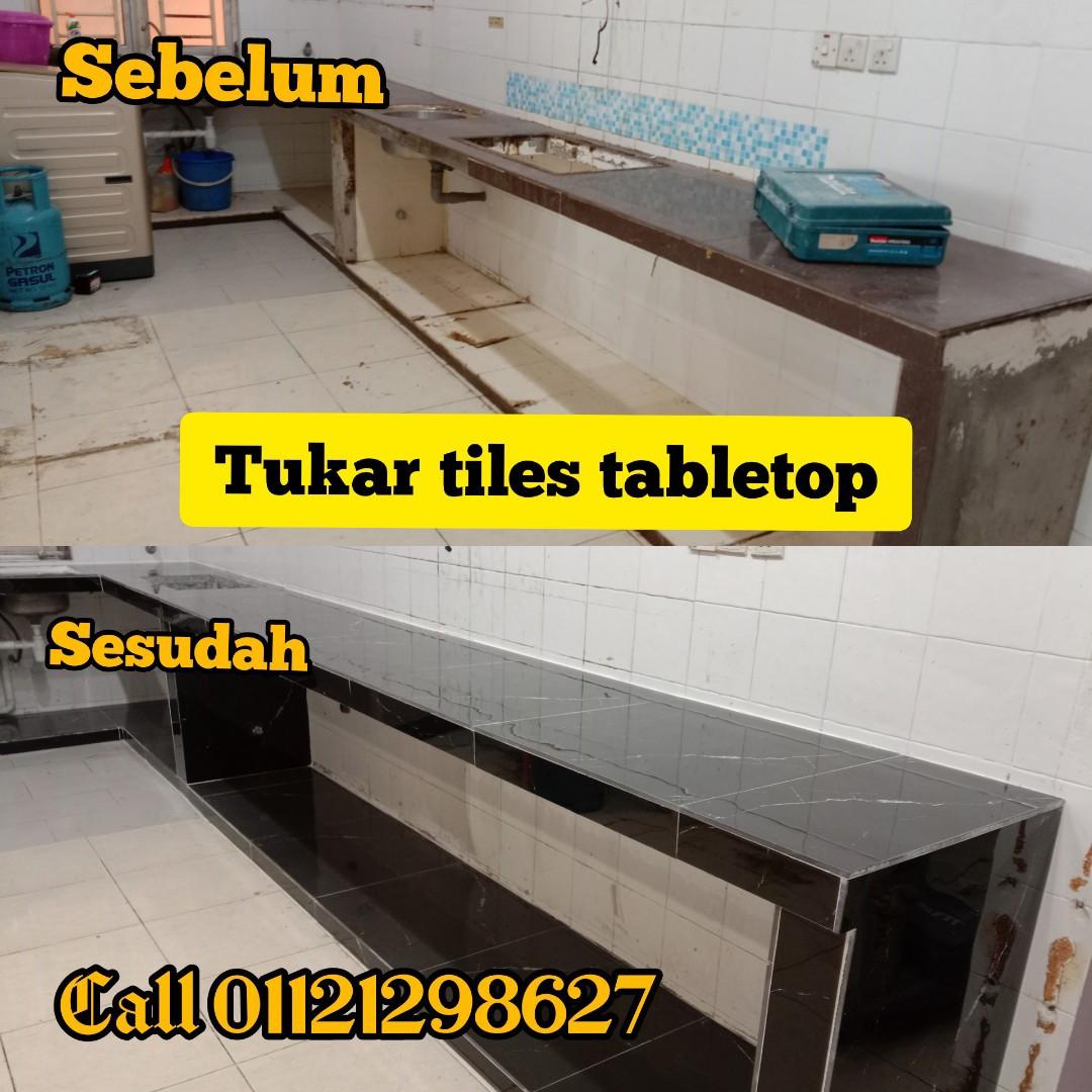 Tukang buat tabletop konkrit call 01121298627, Services, Home Services