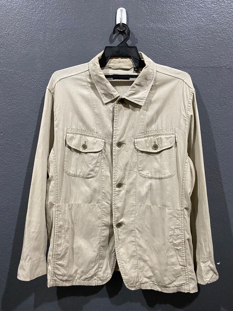 Uniqlo Worker Jacket, Men's Fashion, Coats, Jackets and Outerwear on ...