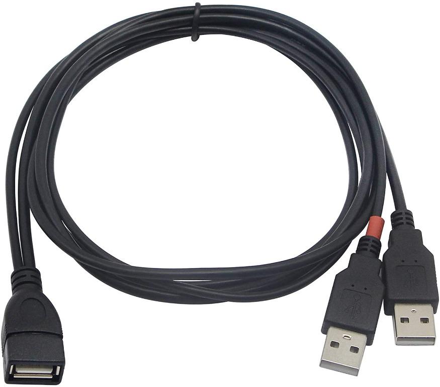 Monoprice Essentials USB USB-C to USB-C 3.1 Gen 1 Cable - 5Gbps 3A 30AWG  Black 2m (6.6ft) 