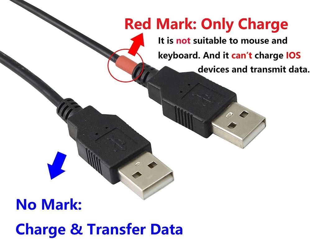 Monoprice Essentials USB USB-C to USB-C 3.1 Gen 1 Cable - 5Gbps 3A 30AWG  Black 2m (6.6ft) 