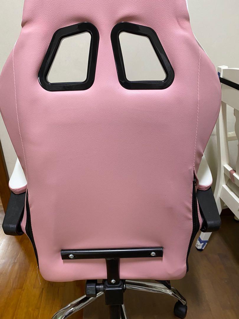 Used pink sale gaming chair