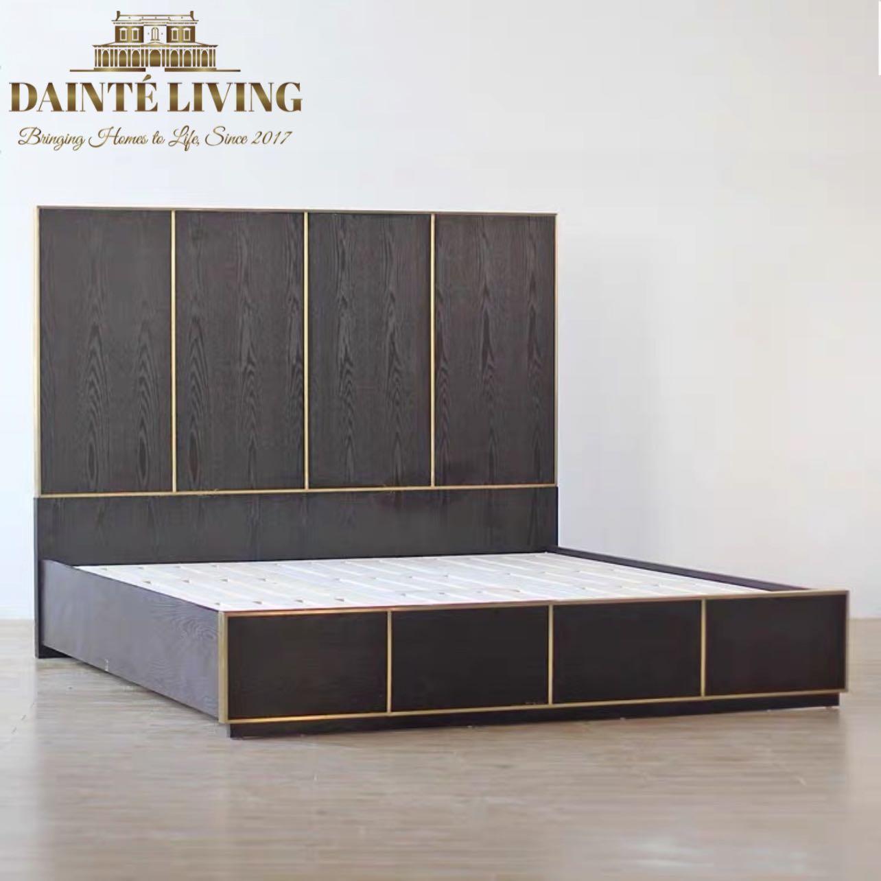 VERMOUNT Modern Luxury Bed Frame Bespoke, Furniture & Home Living