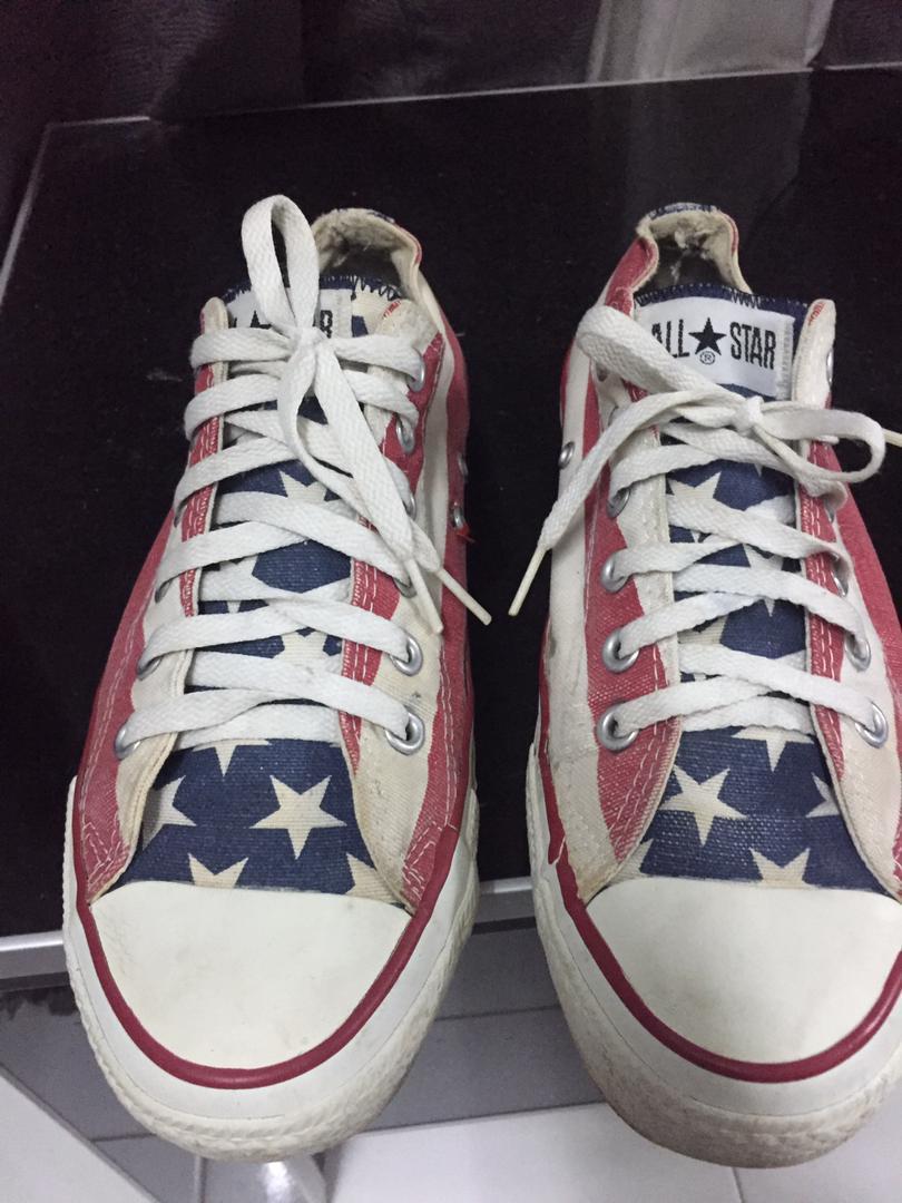 Converse american best sale flag vintage