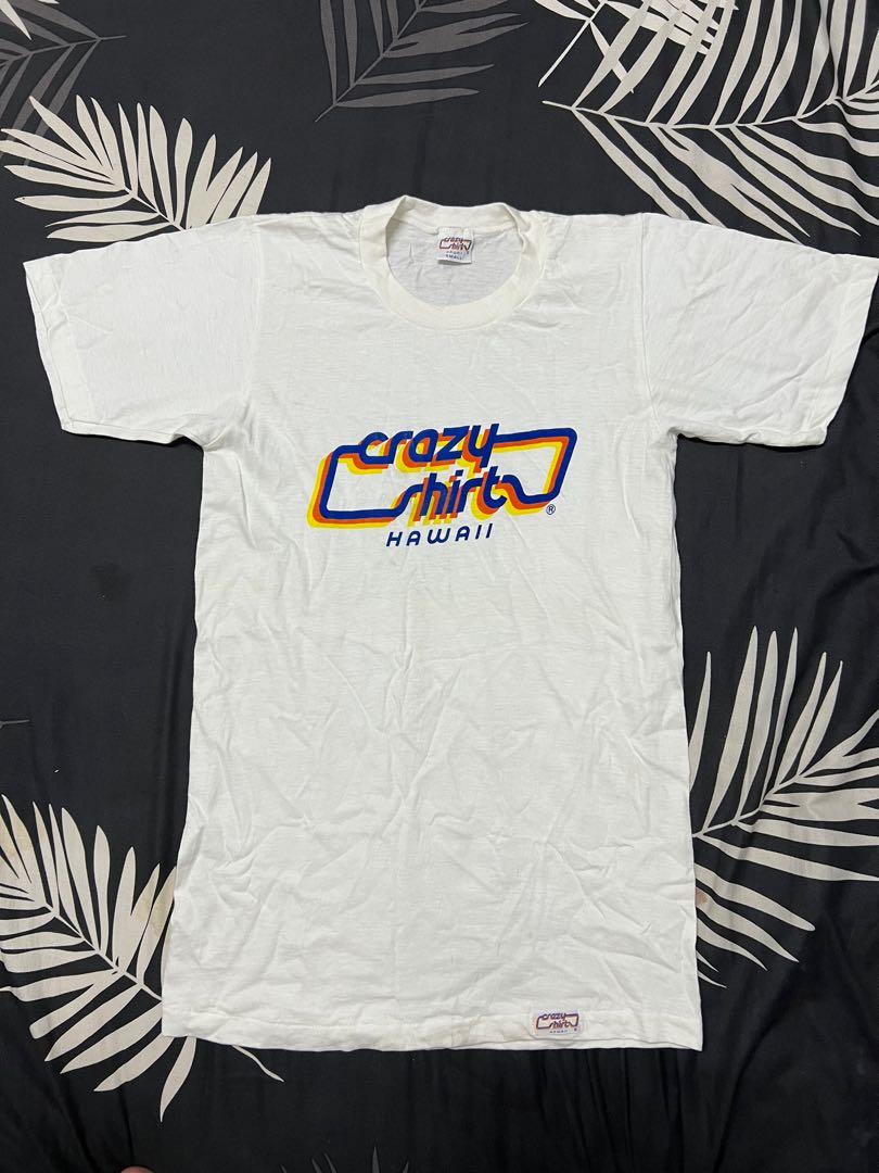 vintage crazy shirt hawaii, Men's Fashion, Tops & Sets, Tshirts