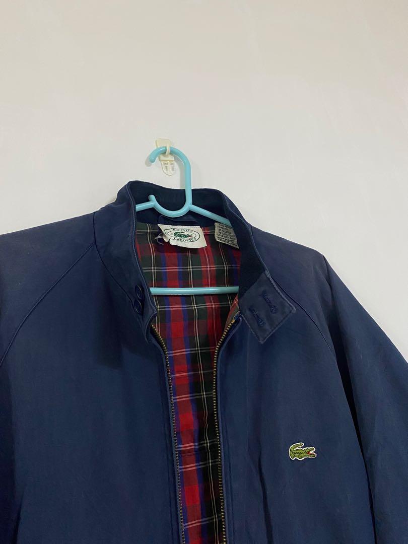 Mens lacoste discount harrington jacket