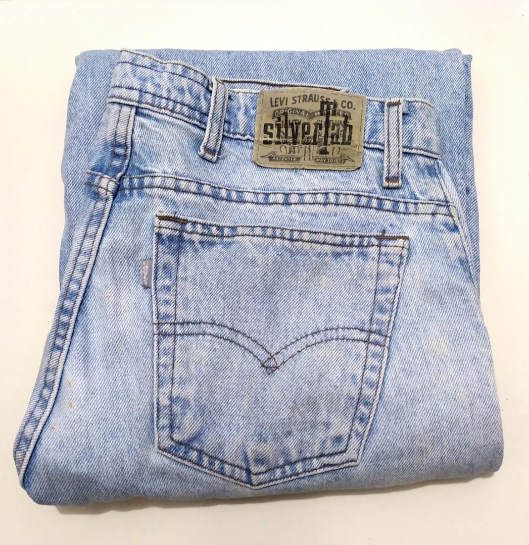 Vintage Levi's silver tab baggy jeans 