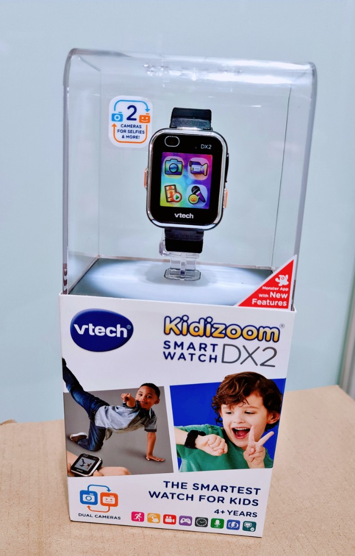 VTech Kidizoom Smartwatch DX2 watch (Black colour), Mobile Phones