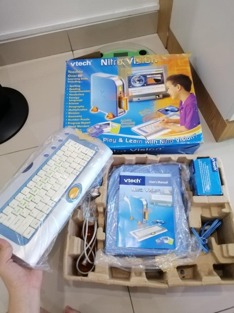 V.tech Nitro Vision TV learning station Kid E learning Hobbies