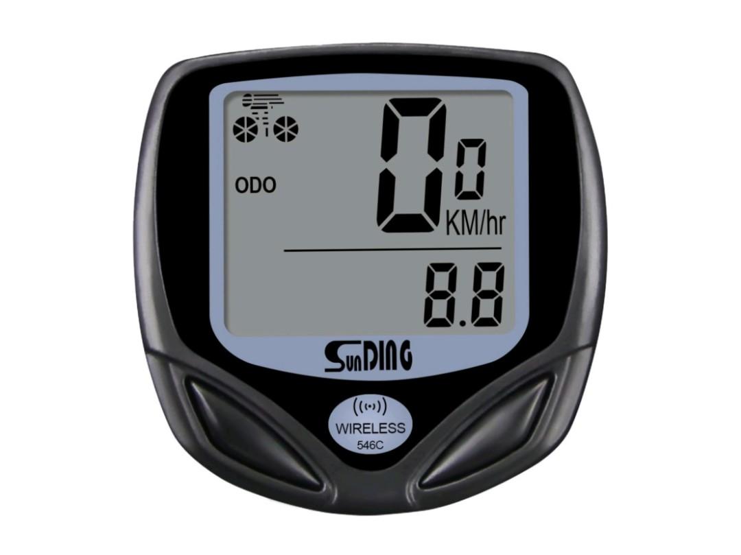 Waterproof Sunding Sd-546C Lcd Wireless Bike Bicycle Computer Meter ...