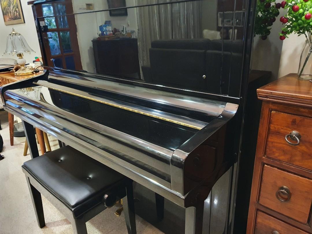 Wilhelm Tell "132 Zurich" Upright Piano, Hobbies & Toys, Music & Media