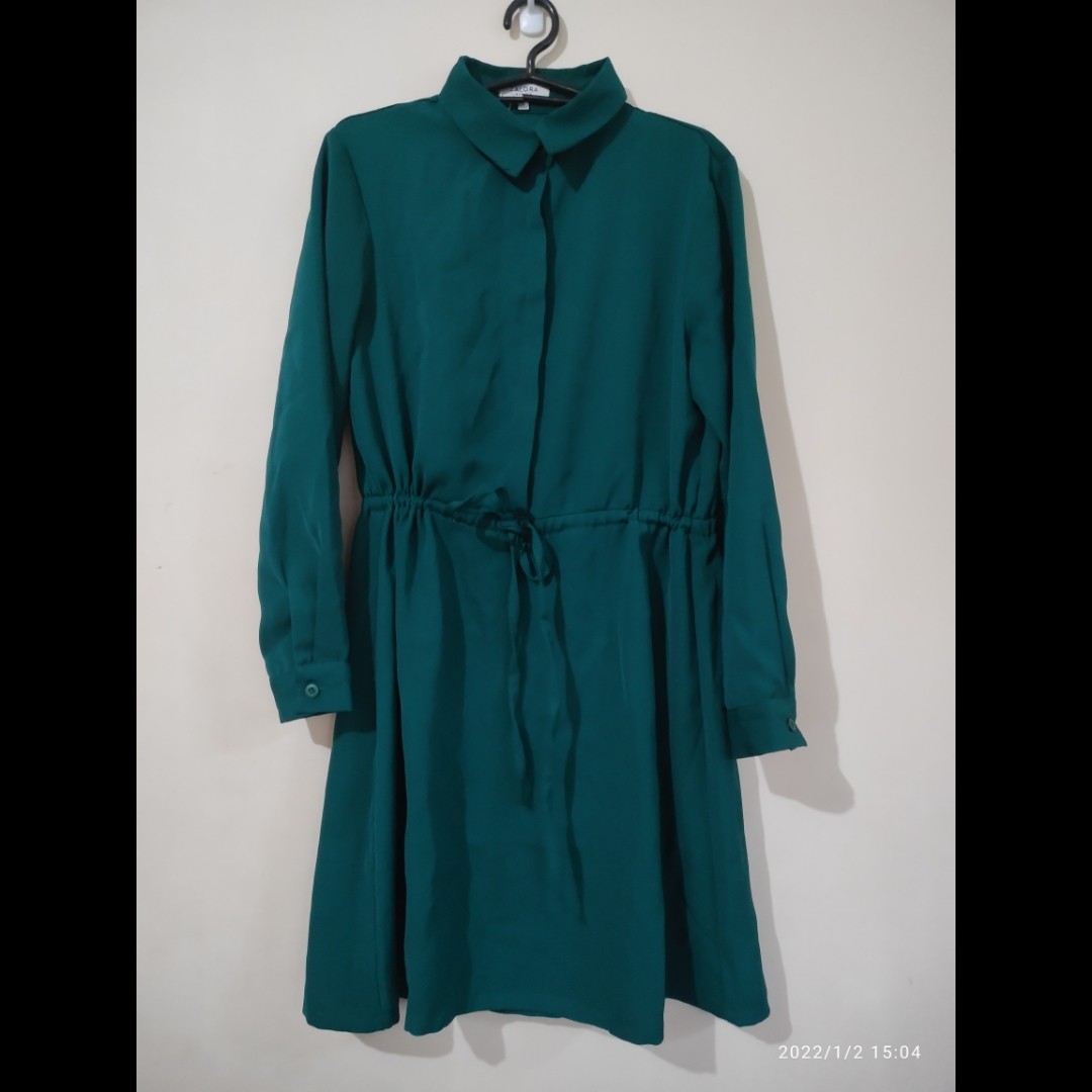 zalora long sleeve dress