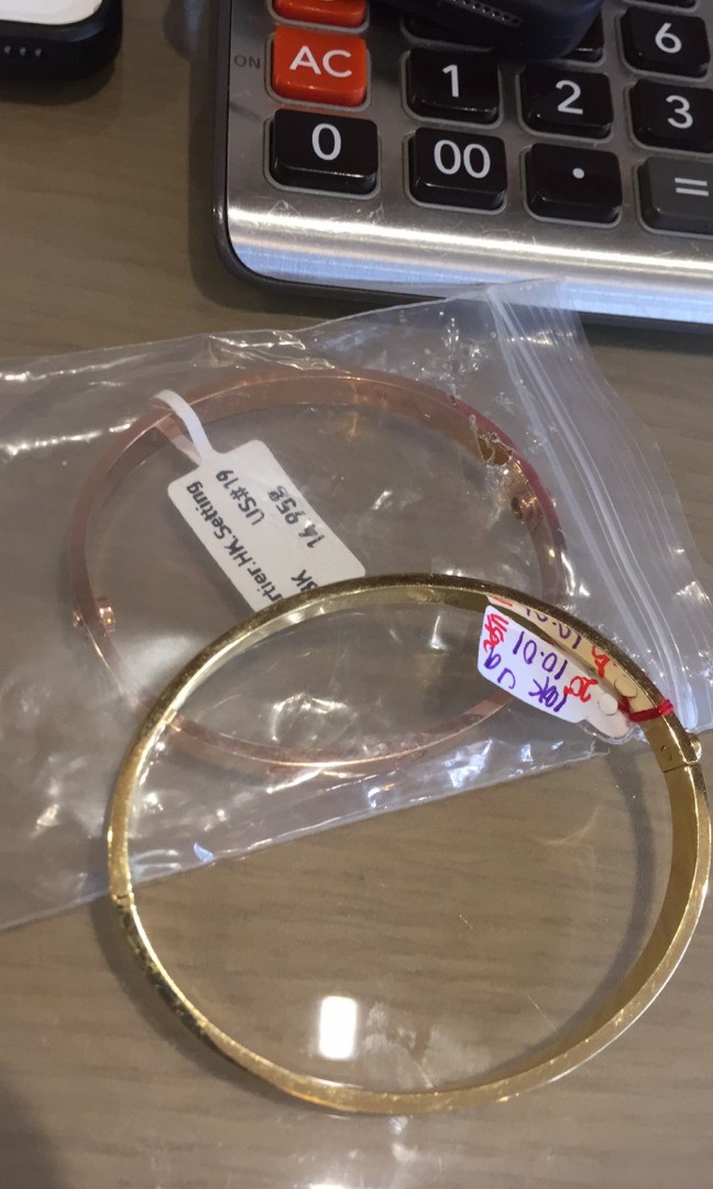 18K HK Made Cartier Love Bracelet& 18K Saudi Gold, Women's Fashion, Jewelry & Organizers