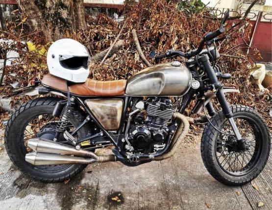 motorstar cafe 400 scrambler