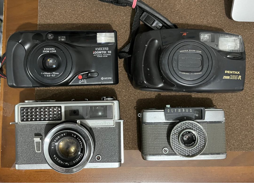 35mm Film Camera Bundle, Photography, Cameras on Carousell