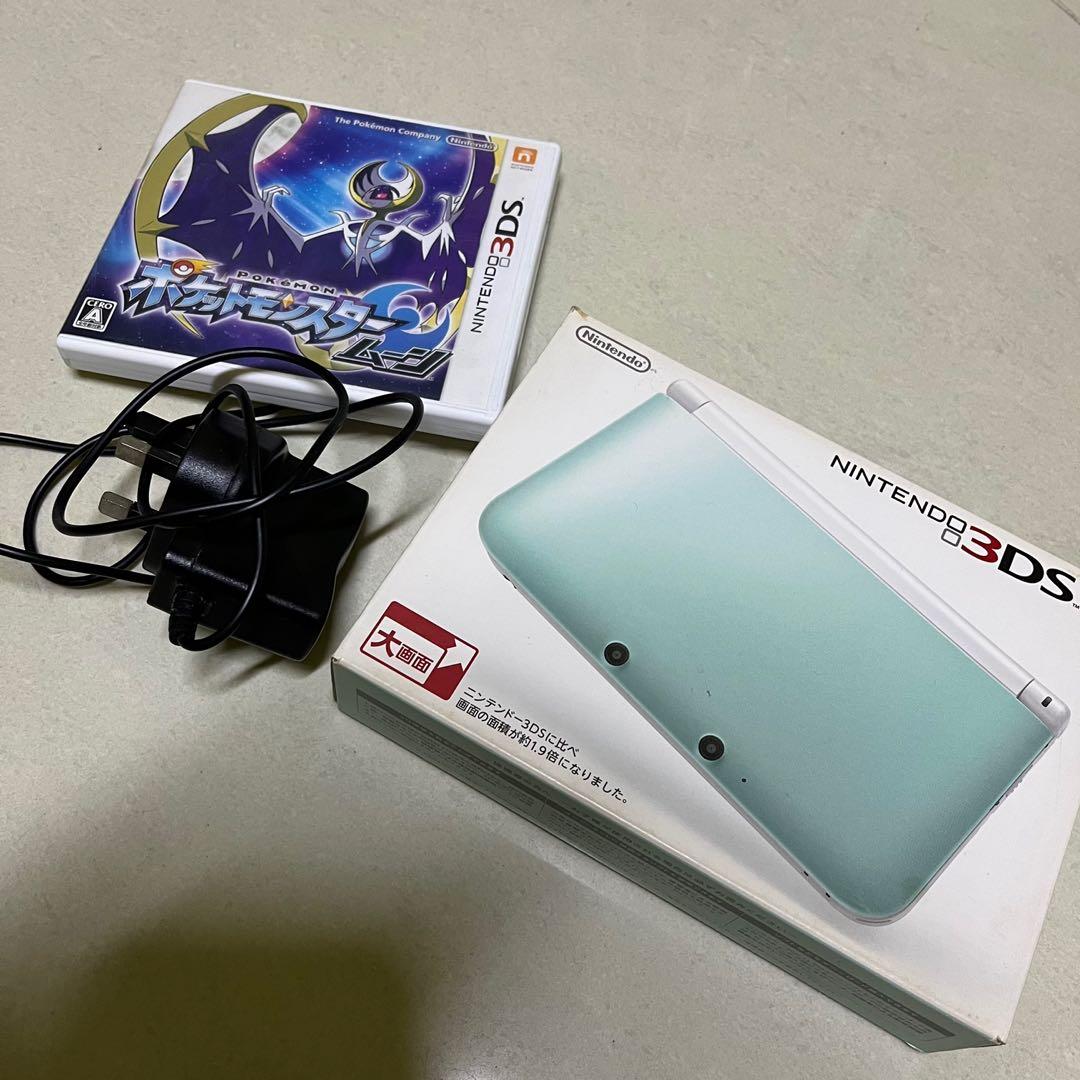 任天堂Nintendo 3DS LL 日版粉藍色, 電子遊戲, 電子遊戲機, Nintendo