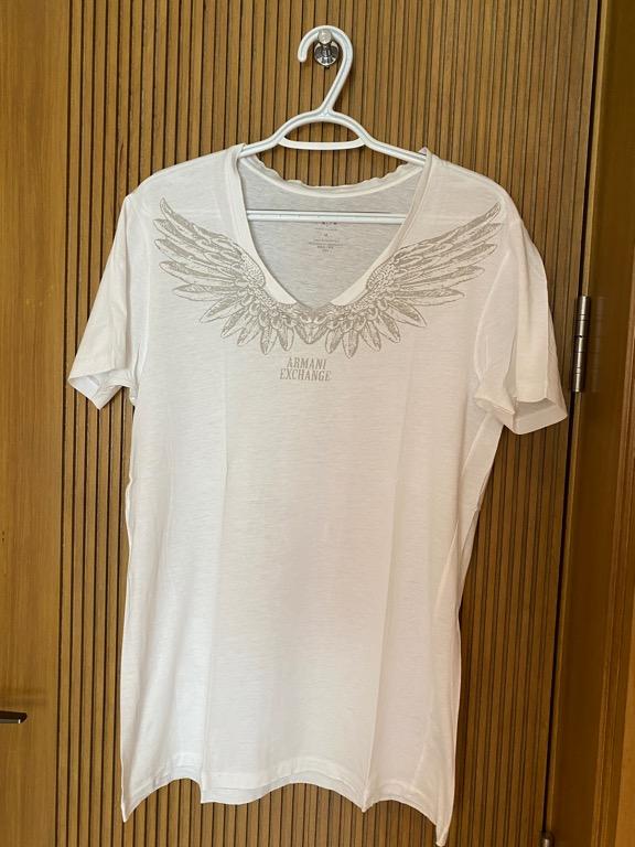 Armani exchange sales wings t shirt