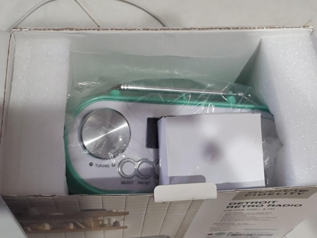 Audible fidelity Detroit retro FM radio, Audio, Portable Music Players