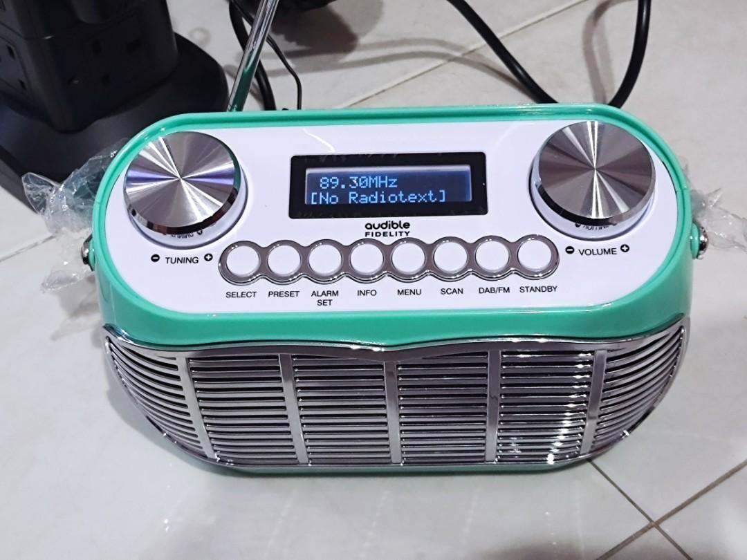 Audible fidelity Detroit retro FM radio, Audio, Portable Music Players