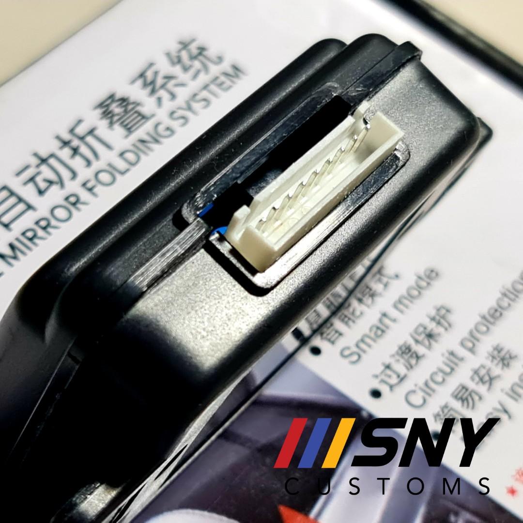 Auto fold side mirror module via remote lock unlock control, Car Parts