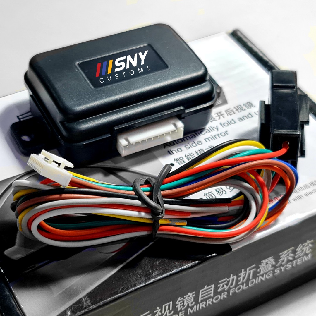 Auto fold side mirror module via remote lock unlock control, Car Parts