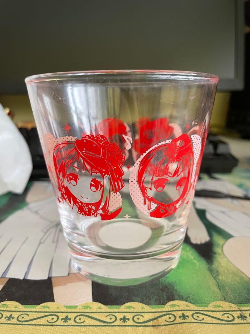 Bandori Bang Dream OG 5 bands Glass cup (LAWSON JAPAN 2019), Hobbies