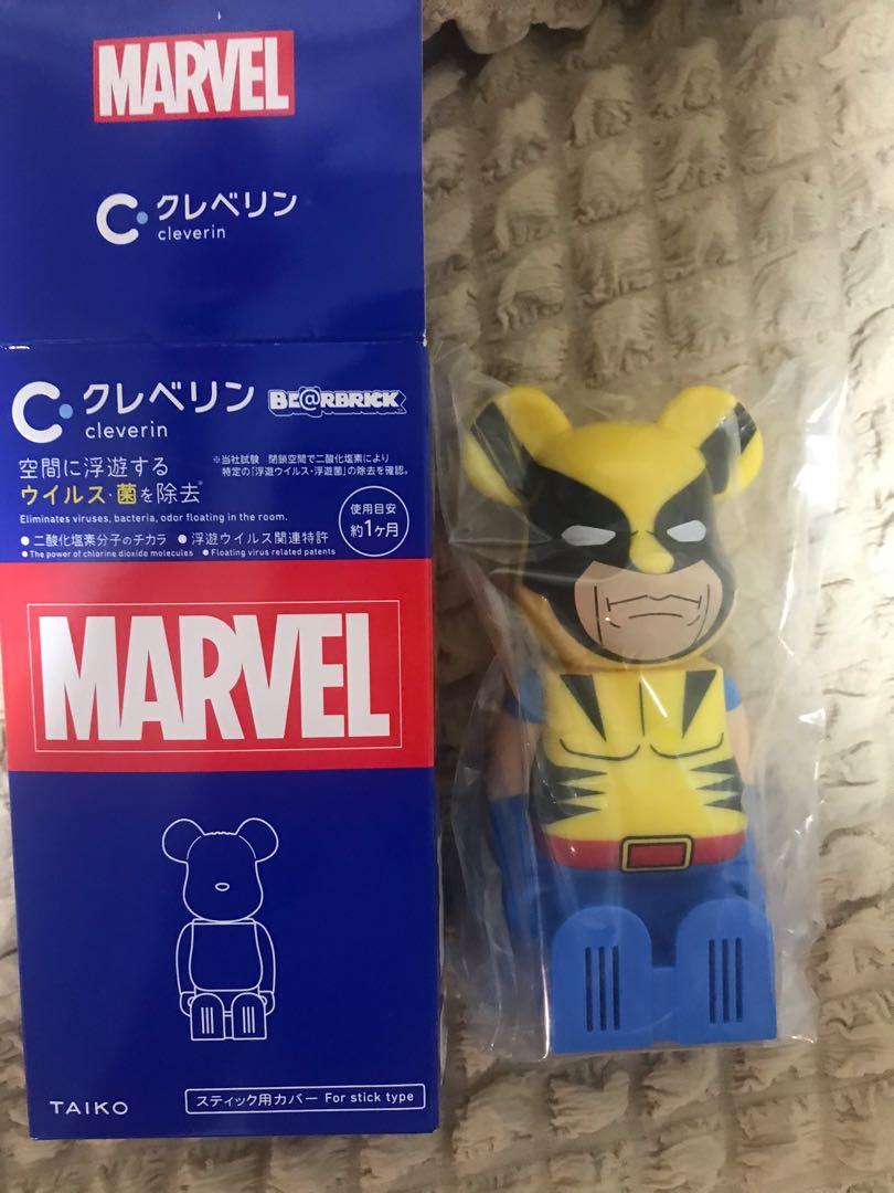 Bearbrick Be@rbrick Marvel X cleverin 200% 隱藏版狼人Wolverine