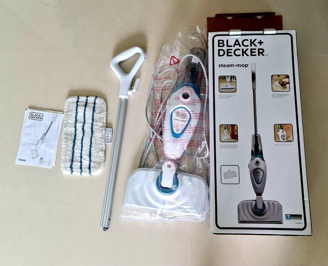 Black + Decker FSM1605B1 Steam Mop, TV & Home Appliances, Vacuum