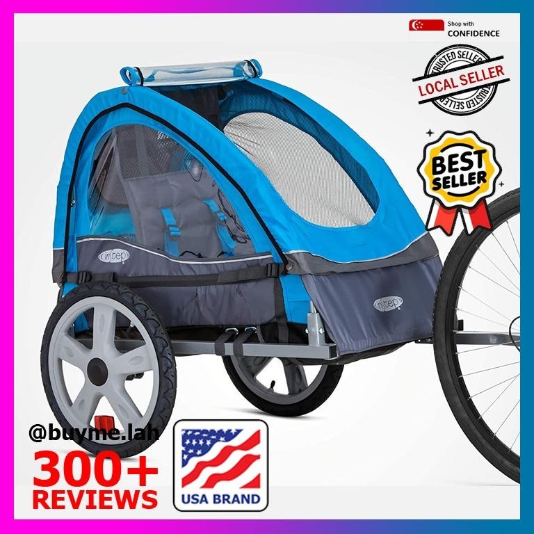 Instep bike trailer blue hotsell