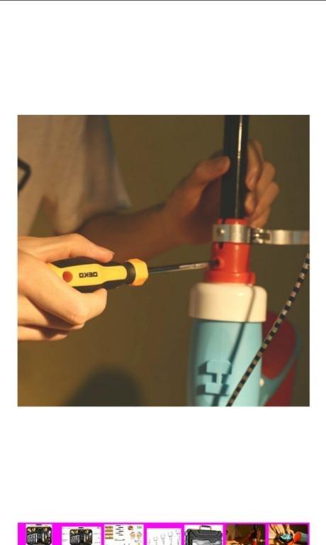 BML] (nav) DEKOPRO 158 Piece Tool Set-General Household Hand Tool Kit,Auto  Repair Tool Set, with Plastic Toolbox Home Handyman Repa, Everything Else  on Carousell