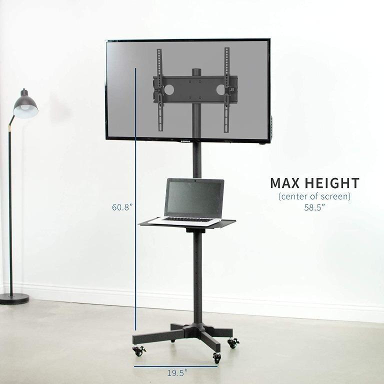 [BML] VIVO USA Universal Mobile TV Cart for 23 55 inch LCD LED Flat