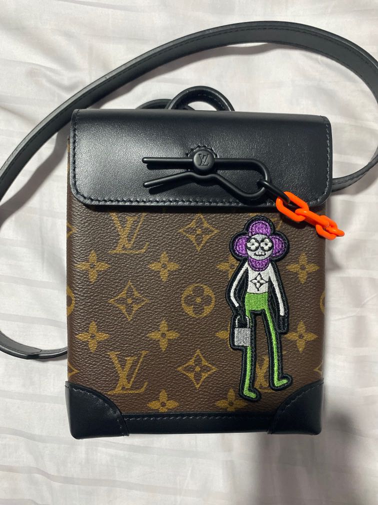 Steamer Bag XS Monogram Canvas with LV Friends Patch – L'UXE LINK