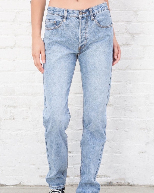 Brandy Melville Addison Jeans, Women's Fashion, Bottoms, Jeans on Carousell