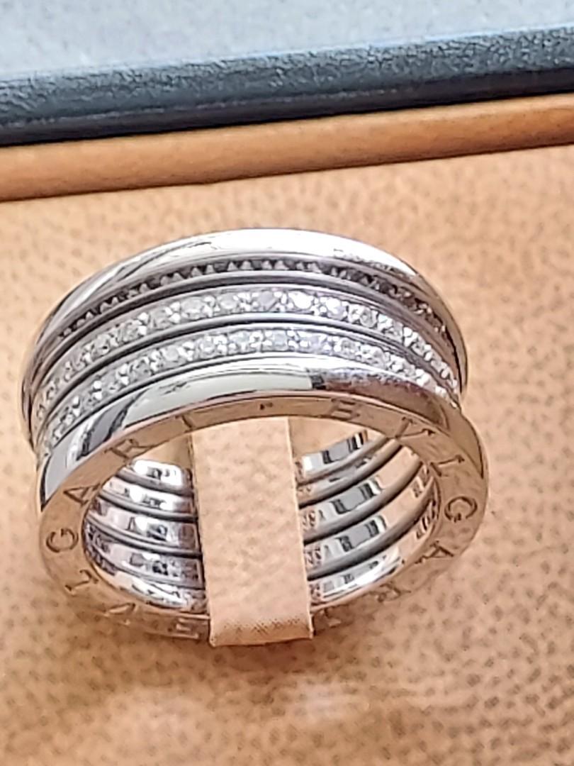 Bvlgari b shop zero1 diamond ring