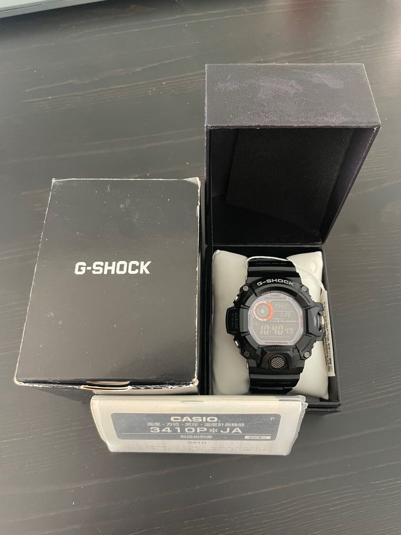 Casio G-Shock GW-9400BJ 碳纖帶極新淨連紙盒及錶盒100%Work