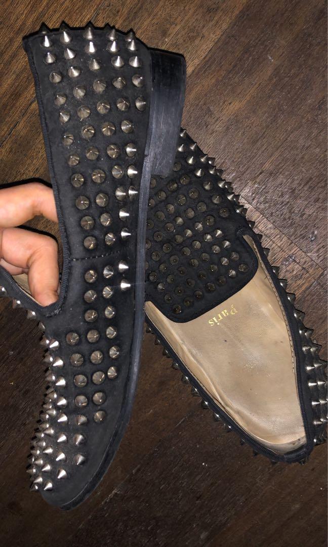 Christian Louboutin Dandelion Spike (Category: Dress Shoes) located in Makati City. Submitted by carat8 (Listing ID 1138745754, Image 2). Description: Negotiable Original Still presentable 7/10 condition Suede Calf leather Scratches on sole .