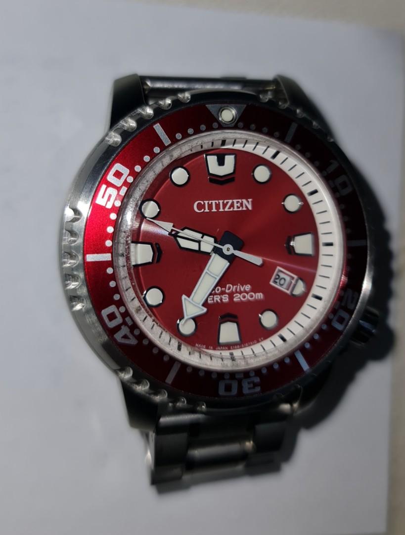 Citizen on sale promaster red