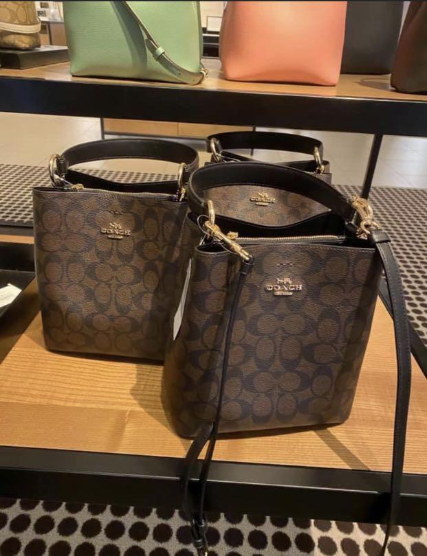 Coach bucket new arrivals bag price