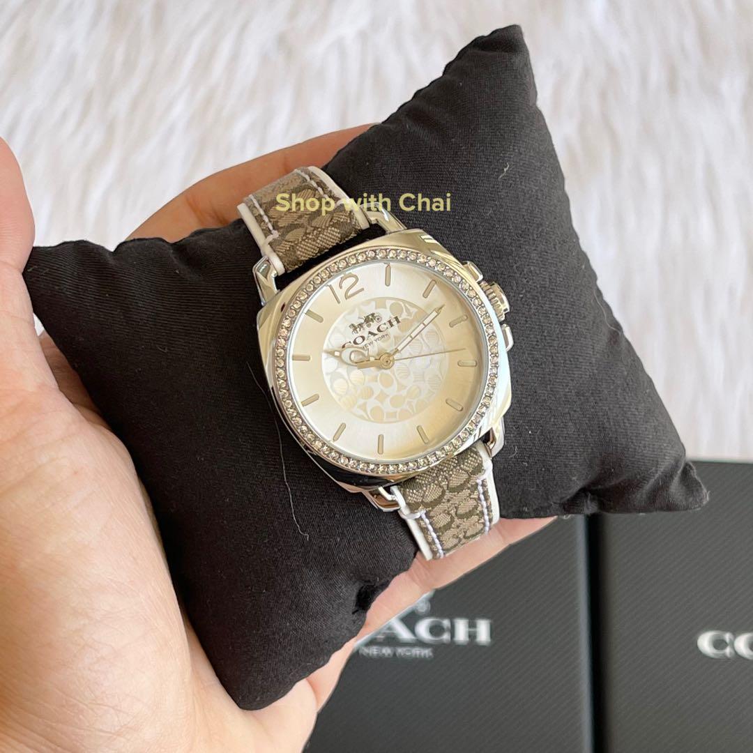 Coach hot sale monogram watch
