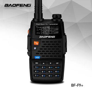 COD - Baofeng BF-F9+ Walkie Talkie Portable Two Way Radio UHF Transceiver (With Earphone)