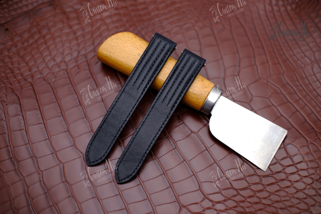 Compatible with Cartier Roadster strap series Replacement 20XL 19mm Alligator strap