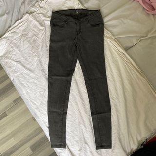 crissa denim low waist / low rise pants jeans